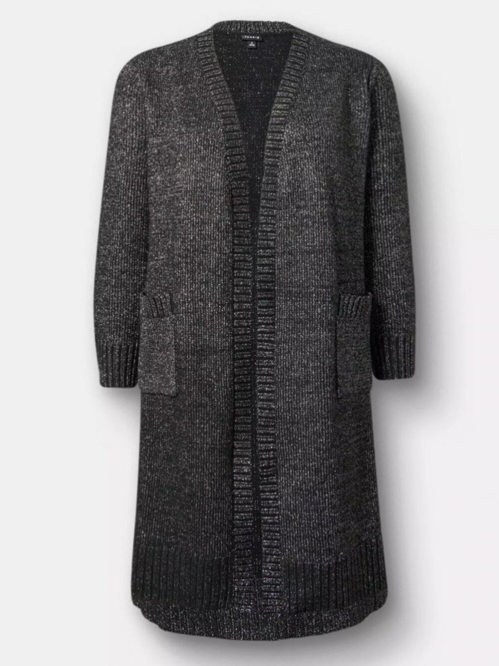 Torrid Metallic Duster Sweater